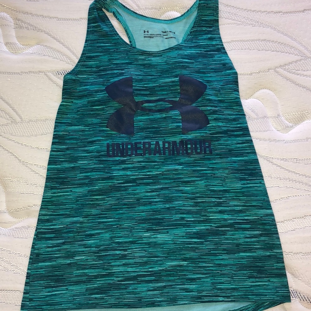 Kids under armor tank